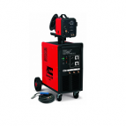 <p> Telwin Supermig 580 — это мощный промышленный сварочный полуавтомат от всемирно известного итальянского производителя Telwin. Аппарат предназначен для сварки проволокой сплошного сечения или порошковой проволокой. Максимальное значение сварочного тока достигает 550 Ампер, что позволяет использовать проволоку диаметром до 2.4 мм.<br />
<br />
В базовой комплектации полуавтомата Supermig 580 поставляется выносной 4-х роликовый механизм подачи проволоки. Вспомогательные программы для выбора скорости подачи проволоки в зависимости от напряжения сварочной дуги позволят значительно упростить и оптимизировать сварочный процесс.</p>