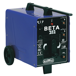 <p>   Сварочные аппараты Beta — это линейка трансформаторов переменного тока для ручной электродуговой сварки методом ММА. Отличительной особенностью трансформаторов Beta является возможность использования как напряжения 220В, так и напряжения 380В. Высокоэффективное воздушное охлаждение и наличие термозащиты гарантируют надежную и стабильную работу трансформатора.<br />
<br />
   Beta 282 — это один из самых компактных и легких аппаратов из всей линейки итальянского производителя Blueweld. Максимальный сварочный ток — 250 Ампер. Это позволяет использовать различные типы электродов диаметром до 6 мм. Предлагаемый сварочный трансформатор не имеет в комплекте принадлежностей для сварки. Все необходимые вспомогательные аксессуары указаны во вкладе «Опционные наборы» и приобретаются отдельно.</p>
<p>    Сварочный аппарат снят с производства!</p>