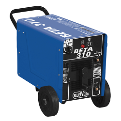 <p>   Сварочные аппараты Beta — это линейка трансформаторов переменного тока для ручной электродуговой сварки методом ММА. Отличительной особенностью трансформаторов Beta является возможность использования как напряжения 220В, так и напряжения 380В. Высокоэффективное воздушное охлаждение и наличие термозащиты гарантируют надежную и стабильную работу трансформатора.<br />
<br />
   Beta 310 — трансформатор средней мощности. Максимальный сварочный ток достигает 330 Ампер, благодаря чему возможно использование различных типов электродов диаметром от 2 до 6 мм. Предлагаемый сварочный трансформатор не имеет в комплекте принадлежностей для сварки. Все необходимые вспомогательные аксессуары указаны во вкладе «Опционные наборы» и приобретаются отдельно.</p>
<p>    Сварочный аппарат снят с производства!</p>