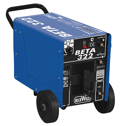 <p>   Сварочные аппараты Beta — это линейка трансформаторов переменного тока для ручной электродуговой сварки методом ММА. Отличительной особенностью трансформаторов Beta является возможность использования как напряжения 220В, так и напряжения 380В. Высокоэффективное воздушное охлаждение и наличие термозащиты гарантируют надежную и стабильную работу трансформатора.<br />
<br />
   Beta 322 — один из самых мощных аппаратов из всей линейки. Максимальный сварочный ток достигает 250 Ампер, благодаря чему возможно использование различных типов электродов диаметром до 5 мм. Предлагаемый сварочный трансформатор не имеет в комплекте принадлежностей для сварки. Все необходимые вспомогательные аксессуары указаны во вкладе «Опционные наборы» и приобретаются отдельно.</p>
<p>    Сварочный аппарат снят с производства!</p>