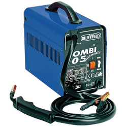 <p>   Полуавтоматический сварочный аппарат Blueweld постоянного тока Combi 105 предназначен для сварки только самозащитной флюсовой проволокой (без газа) и работает от сети 220 В. Полуавтомат Combi 105 применяется при проведении работ средней интенсивности.<br />
<br />
   Аппарат Combi 105 имеет небольшой вес и габариты, оснащён термозащитой и ступенчатой регулировкой напряжения сварочной дуги. В комплекте с аппаратом поставляется набор для полуавтоматической сварки.</p>
<p>Сварочный аппарат снят с производства.</p>
<p><a href="http://www.weld-russia.ru/blueweld-manual/COMBI.pdf">Скачать паспорт и инструкцию по эксплуатации к аппарату Blueweld Combi 105.</a></p>