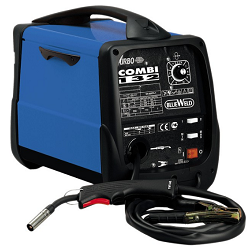 <p>   Полуавтоматический сварочный аппарат постоянного тока Combi 132 Turbo создан для сварки проволокой сплошного сечения в среде защитного газа (MIG/MAG) или самозащитной флюсовой проволокой (без газа). Аппарат работает от сети 220 В.<br />
<br />
   Полуавтомат Combi 132 Turbo имеет небольшой вес и габариты, оснащён термозащитой и ступенчатой регулировкой напряжения сварочной дуги. В комплекте с аппаратом поставляется набор для полуавтоматической сварки.</p>
<p>Сварочный аппарат снят с производства.</p>
<p><a href="http://www.weld-russia.ru/blueweld-manual/COMBI.pdf">Скачать паспорт и инструкцию по эксплуатации к аппарату Blueweld Combi 132 TURBO.</a></p>