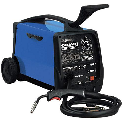 <p>   Полуавтоматический сварочный аппарат постоянного тока Blueweld Combi 152 Turbo применяют для сварки проволокой сплошного сечения в среде защитного газа (MIG/MAG) или самозащитной флюсовой проволокой (без газа).<br />
<br />
   Аппарат работает от сети 220 В. Сварочный полуавтомат Combi 152 Turbo имеет небольшой вес и габариты, оснащён термозащитой и ступенчатой регулировкой напряжения сварочной дуги. В комплекте с аппаратом поставляется набор для полуавтоматической сварки.</p>
<p>Сварочный аппарат снят с производства. </p>
<p><a href="http://www.weld-russia.ru/blueweld-manual/COMBI.pdf">Скачать паспорт и инструкцию по эксплуатации к аппарату Blueweld Combi 152 TURBO.</a></p>