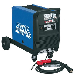<p>   Сварочные аппараты Megamig Digital используются для сварочных работ проволокой сплошного сечения в среде защитного газа, а также Mig пайки. Аппараты снабжены удобным микропроцессорным блоком управления, благодаря которому можно подобрать оптимальные настройки для работы с различными материалами. Наибольшую популярность итальянские аппараты Megamig Digital приобрели в автосервисах, металлообработке и судостроительстве.<br />
<br />
   Megamig Digital 180 — единственный однофазный полуавтомат из линейки аппаратов Megamig Digital. Сварочный ток можно регулировать в пределах от 30 до 170 Ампер. Это дает возможность использовать широкий диапазон проволоки диаметром до 0.8 миллиметра.</p>
<p><a href="http://www.weld-russia.ru/blueweld-manual/MEGAMIGDIGITAL180.pdf">Скачать паспорт и инструкцию по эксплуатации к аппарату Blueweld Megamig Digital 180.</a></p>
