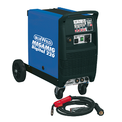 <p>   Сварочные аппараты Megamig Digital используются для сварочных работ проволокой сплошного сечения в среде защитного газа, а также Mig пайки. Аппараты снабжены удобным микропроцессорным блоком управления, благодаря которому можно подобрать оптимальные настройки для работы с различными материалами. Наибольшую популярность итальянские аппараты Megamig Digital приобрели в автосервисах, металлообработке и судостроительстве.<br />
<br />
   Megamig Digital 220 — один из самых мощных полуавтоматов из линейки аппаратов Megamig Digital. Сварочный ток можно регулировать в пределах от 20 до 220 Ампер. Это дает возможность использовать широкий диапазон проволоки диаметром до 1 миллиметра.</p>
<p>Сварочный аппарат снят с производства.</p>
<p><a href="http://www.weld-russia.ru/blueweld-manual/MegamigDigital220-330.pdf">Скачать паспорт и инструкцию по эксплуатации к аппарату Blueweld Megamig Digital 220.</a></p>