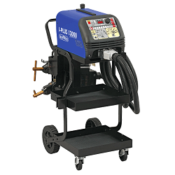 <p>   Inver-Plus 13000 — это инверторный аппарат для точечной сварки с автоматическим жидкостным охлаждением аппарата, электродов и кабелей. Инвертор имеет удобный и функциональный микропроцессорный блок управления. Аппарат Inver-Plus 13000 рекомендуется применять при ремонтно-восстановительных работах изделий из высокопрочной и оцинкованной стали.<br />
<br />
    Аппарат оснащён многофункциональной панелью с 64 стандартными и 192 пользовательскими программами управления с регулировкой параметров точечной сварки в зависимости от используемого инструмента, типа материала и толщины листа. Споттер Inver-Plus 13000 имеет регулировку времени сварки и интервалов между сваркой, термозащиту и защиту от пониженного и повышенного напряжения в сети.</p>
<p>Сварочный аппарат снят с производства. </p>