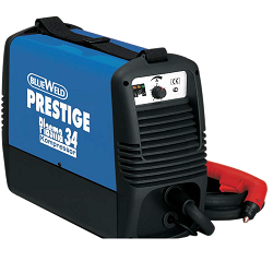 <p>   Переносной однофазный инвертор Prestige Plasma 34 Kompressor является плазморезом для воздушной-плазменной резки с дуговым зажиганием. Плазморез используется для быстрой резки проводящих материалов, таких как сталь, гальваническая сталь, нержавеющая сталь, медь, алюминий, латунь. Плазморез поставляется совместно с плазмотроном.<br />
<br />
   Основные преимущества Prestige Plasma 34 Kompressor:<br />
— Уменьшенные вес и габариты<br />
— Наличие индикатора напряжения зажигания<br />
— Система автоматического охлаждения плазмотрона<br />
— Индикация давления сжатого воздуха<br />
— Защита от перегрузок, пониженного или повышенного напряжения<br />
— Агрегат поставляется со встроенным компрессором.</p>
<p>Плазморез снят с производства.</p>
<p><a href="http://www.weld-russia.ru/blueweld-manual/Plasma34kompressor.pdf">Скачать паспорт и инструкцию по эксплуатации к аппарату Blueweld Prestige Plasma 34 Kompressor.</a></p>