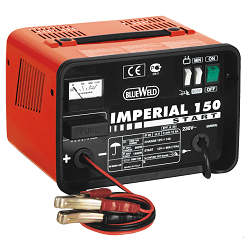 <p>   Переносное пуско-зарядное устройство Imperial 150 Start предназначено для зарядки свинцовых батарей и пуска всех типов транспортных средств с бензиновыми двигателями. Imperial 150 Start оборудован защитой от перегрузки и изменения полярности, оснащён переключателем для выбора режима нормальной и ускоренной зарядки (Boost), имеет индикацию зарядного и пускового тока.</p>
<p><a href="http://www.weld-russia.ru/blueweld-manual/IMPERIAL_150_807732.pdf">Скачать паспорт и инструкцию по эксплуатации к аппарату Imperial 150 Start</a></p>