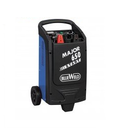 <p>   Пуско-зарядное устройство на колёсах Major 650 Start подходит для всех типов автомобилей, фургонов и легковых грузовиков. Major 650 Start оборудован защитой от перегрузки и изменения полярности, оснащён переключателем для выбора режима нормальной и ускоренной зарядки (Boost), имеется индикация зарядного и пускового тока, а также таймер ускоренной зарядки. Оснащён дистанционным управлением.</p>
<p><a href="http://www.weld-russia.ru/blueweld-manual/MAJOR_650_829814.pdf">Скачать паспорт и инструкцию по эксплуатации к аппарату Major 650 Start</a></p>