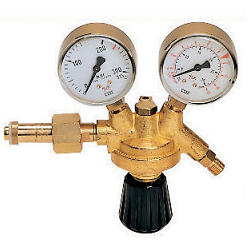 <p>Редуктор давления с манометрами на баллон.</p>