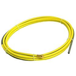 <p>Направляющий канал для проволоки (Fe) d=0,6 - 0,8 мм; длина - 5 м.</p>