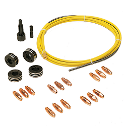 <p>Набор для сварки порошковой проволокой (Flux) без газа.</p>