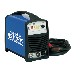 <p>   Плазморез Best Plasma 90 HF является трехфазным инвертором, предназначенным для воздушно-плазменной резки с использованием воздушного охлаждения. Плазморез используется для быстрой и качественной резки металлических деталей без деформации, в том числе таких металлов: сталь, латунь, гальваническая сталь, нержавеющая сталь, алюминий, медь и другие металлы. Best Plasma 90 HF поставляется в комплекте с плазмотроном с разъемным соединением.<br />
<br />
   Преимущества инвертора Best Plasma 90 HF:<br />
— Агрегат обеспечивает высокую стабильность тока резки<br />
— Существует возможность подключения длинного сопла<br />
— Агрегат оснащен высокочастотным зажиганием дуги<br />
— Имеется микропроцессорное управление<br />
— Имеется система индикации напряжения зажигания и давления воздуха<br />
— Имеется возможность проводить резку на сетке с автоматическим повторным зажиганием дежурной дуги<br />
— Наличие встроенного контроля охлаждения плазмотрона<br />
— Устройство оборудовано термозащитой от короткого замыкания, скачков напряжения, перегрузок и потери фазы.</p>
<p><a href="http://www.weld-russia.ru/blueweld-manual/BestPlasma90.pdf">Скачать паспорт и инструкцию по эксплуатации к аппарату Blueweld Best Plasma 90 HF.</a></p>