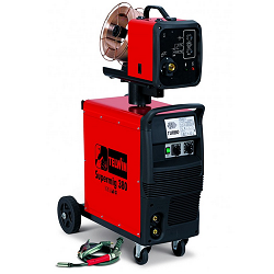<p>   Итальянский сварочный полуавтомат Telwin Supermig 380 был спроектирован для интенсивной работы. Аппарат предназначается для Mig пайки, а также сварки проволокой сплошного сечения в среде защитного газа. Полуавтомат позволяет работать с множеством материалов, таких как сталь, нержавеющая сталь, алюминий и т.д.<br />
<br />
   Применение шланг-пакета при сварочных работах дает возможность увеличить расстояние между механизмом подачи проволоки и источником питания. При необходимости проведения сварочных работ в тяжелых промышленных условиях, рекомендуется дополнительно приобрести жидкостный блок охлаждения, для более стабильной и надежной работы сварочного аппарата.</p>