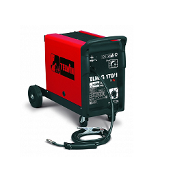 <p> Сварочный аппарат Telwin Telmig 170/1 Turbo — это промышленный полуавтомат, который используется для получения протяженных сварочных швов высокого качества. Полуавтомат Telwin Telmig 170/1 Turbo применяют для сварки проволокой сплошного сечения в среде защитного газа (метод Mig-Mag).<br />
<br />
Основные преимущества аппарата:<br />
— Возможность использования катушек со сварочной проволокой<br />
— Ступенчатая регулировка напряжения сварочной дуги<br />
— Встроенная термозащита<br />
— Наличие аксессуаров для сварки методом Mig-Mag.<br />
— Удобная и понятная панель управления.</p>