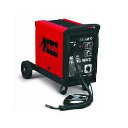 <p> Аппарат Telwin Telmig 180/2 Turbo — это однофазный сварочный полуавтомат Telwin, который используется для сварки проволокой сплошного сечения в среде защитного газа (Mig-Mag). Применение полуавтомата Telwin Telmig 180/2 Turbo наиболее целесообразно в тех ситуациях, когда требуется получить достаточно протяженные сварочные швы высокого качества. При этом возможна сварка точками с электронной регулировкой времени точечной сварки.<br />
<br />
Промышленный сварочный аппарат Telwin Telmig 180/2 Turbo поставляется со всеми необходимыми сварочными аксессуарами для сварки методом Mig-Mag. Максимальный сварочный ток аппарата — 170 Ампер, что позволяет применять проволоку диаметром до 0.8 миллиметра.</p>