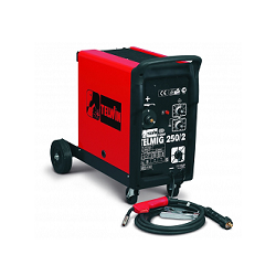 <p> Аппарат Telwin Telmig 250/2 Turbo — это трехфазный сварочный полуавтомат, предназначенный для сварки проволокой сплошного сечения в среде защитного газа методом Mig-Mag. Чаще всего полуавтомат Telwin Telmig 250/2 Turbo применяют в тех ситуациях, когда необходимо получить достаточно протяженные сварочные швы высокого качества. При этом также возможна сварка точками с электронной регулировкой времени точечной сварки.<br />
<br />
Промышленный сварочный аппарат Telwin Telmig 250/2 Turbo поставляется со всеми необходимыми сварочными принадлежностями и аксессуарами для сварки методом Mig-Mag. Максимальный сварочный ток аппарата достигает значения 260 Ампер, что позволяет применять проволоку диаметром до 1 миллиметра.</p>