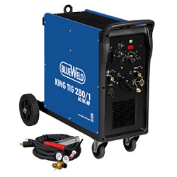 <p>   Трехфазный сварочный аппарат King Tig 280/1 AC/DC применяют для сварки как методом Tig, так и методом MMA. Возможно использование для работ с широким диапазоном материалов: сталь, нержавеющая сталь, титан, медь, алюминий.<br />
<br />
   Аппарат King Tig 280/1 AC/DC имеет следующие преимущества:<br />
— Два типа зажигания дуги<br />
— Тиристорное управление<br />
— Возможность дистанционного управления<br />
— Регулировка подачи газа до и после сварки<br />
— В комплекте идет набор для аргонодуговой сварки.</p>
<p><a href="http://www.weld-russia.ru/blueweld-manual/KINGTIG280-1.pdf">Скачать паспорт и инструкцию по эксплуатации к аппарату Blueweld King Tig 280/1 AC/DC.</a></p>