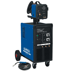 <p>   Megamig 580 — это мощный промышленный сварочный полуавтомат от всемирно известного итальянского производителя Blueweld. Аппарат предназначен для сварки проволокой сплошного сечения или порошковой проволокой. Максимальное значение сварочного тока достигает 550 Ампер, что позволяет использовать проволоку диаметром до 2.4 мм.<br />
<br />
    В базовой комплектации полуавтомата Megamig 580 поставляется выносной 4-х роликовый механизм подачи проволоки. Вспомогательные программы для выбора скорости подачи проволоки в зависимости от напряжения сварочной дуги позволят значительно упростить и оптимизировать сварочный процесс.</p>
<p><a href="http://www.weld-russia.ru/blueweld-manual/Megamig580.pdf">Скачать паспорт и инструкцию по эксплуатации к аппарату Blueweld Megamig 580.</a></p>